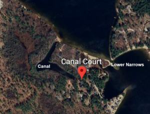 Location of canal