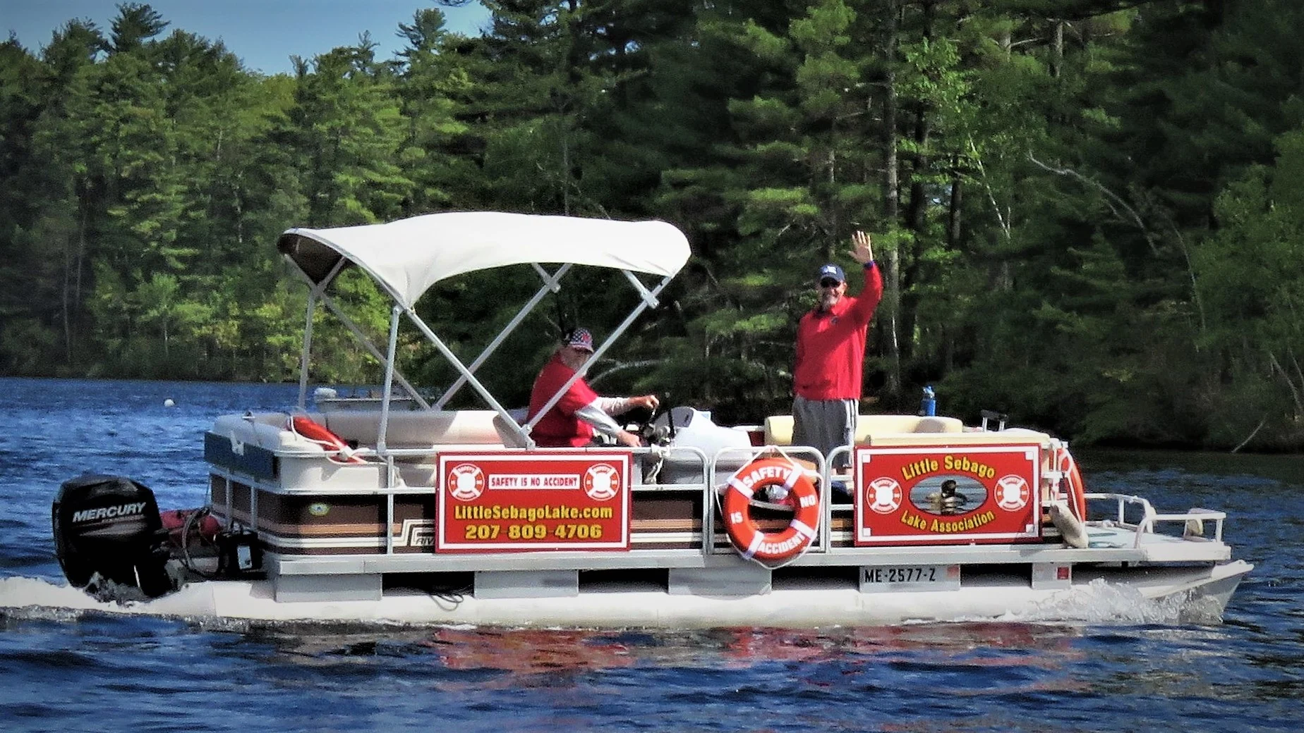 LSLA Safety Patrol Boat with Roger